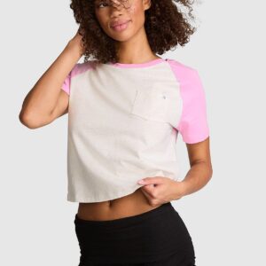 cotton raglan sleep tee