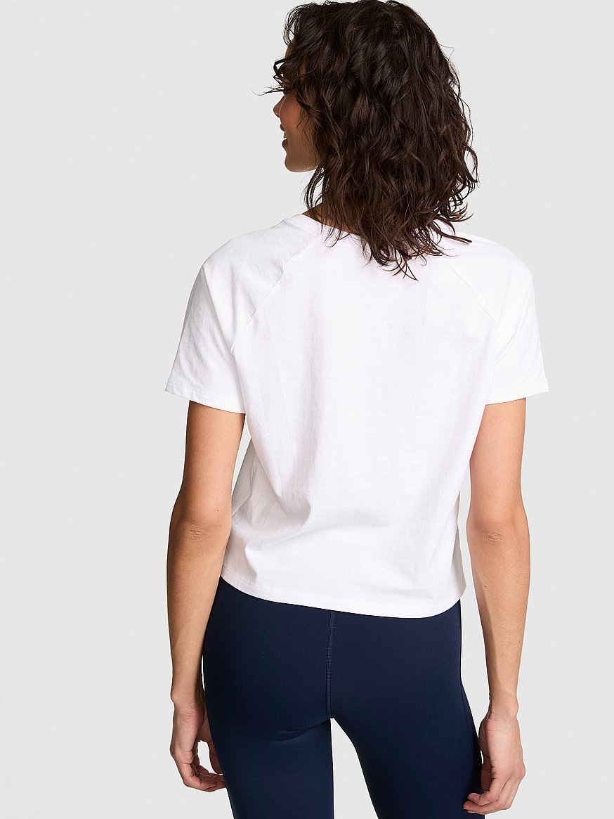 cotton raglan sleep tee cotton raglan sleep tee