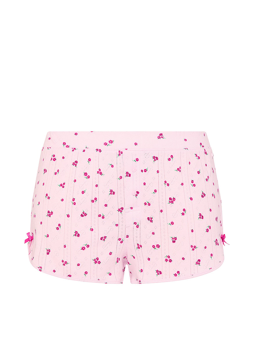 pointelle bow boxer shorts pointelle bow boxer shorts