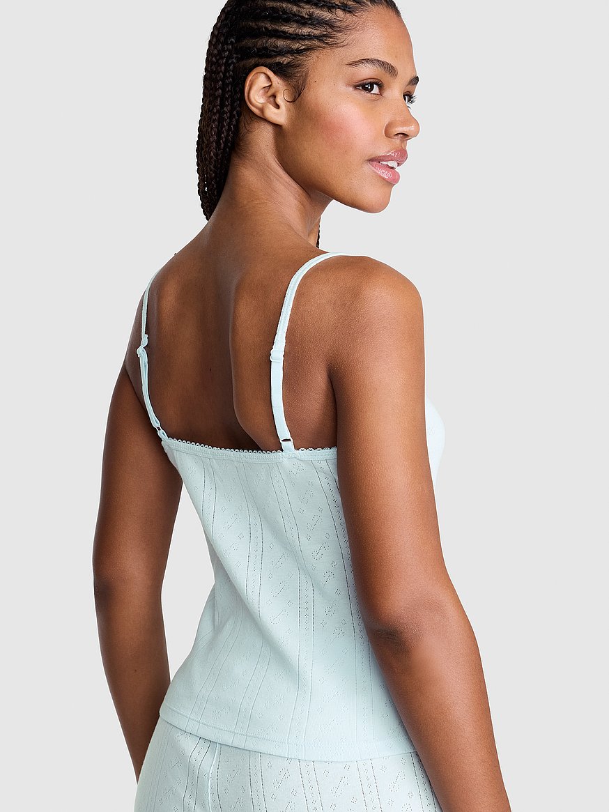 pointelle sweetheart cami pointelle sweetheart cami