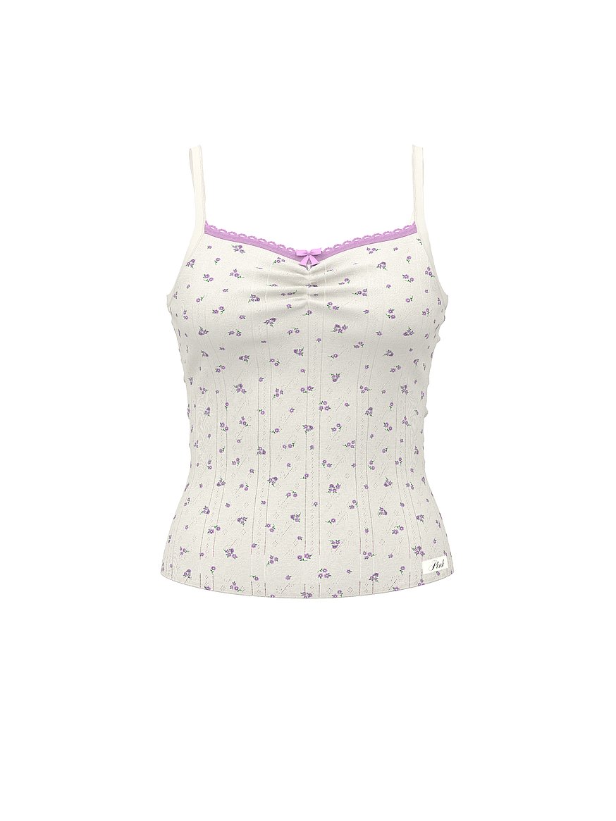 pointelle sweetheart cami pointelle sweetheart cami