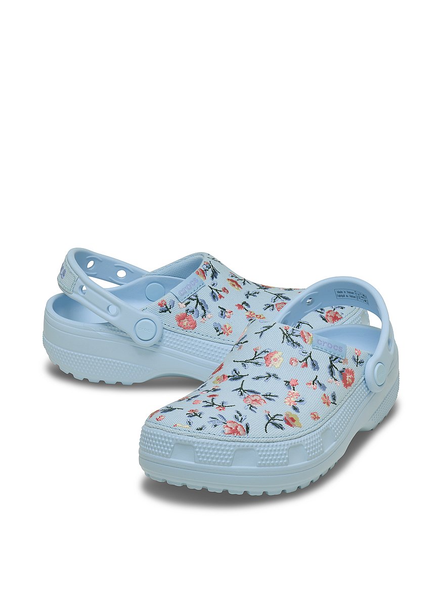 classic crafted floral clog classic crafted floral clog