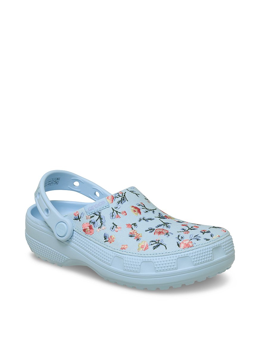 classic crafted floral clog classic crafted floral clog