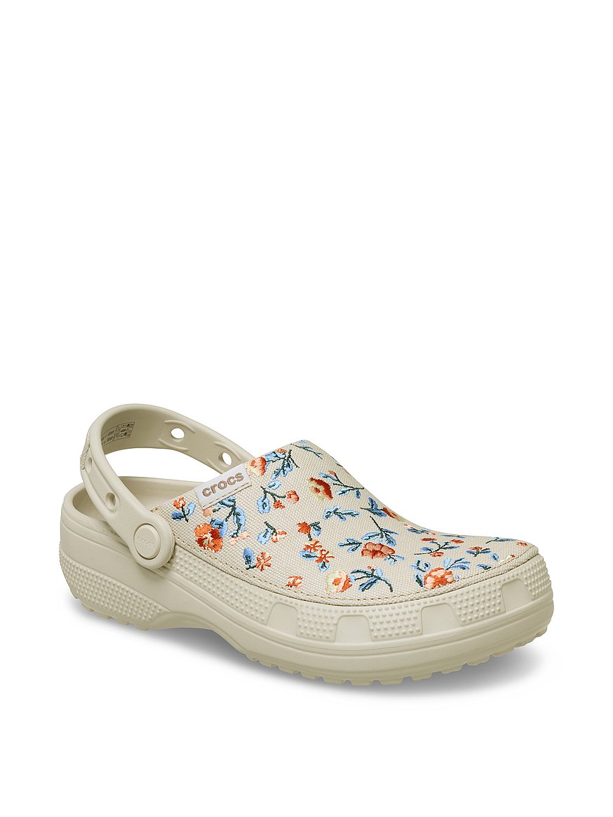 classic crafted floral clog classic crafted floral clog