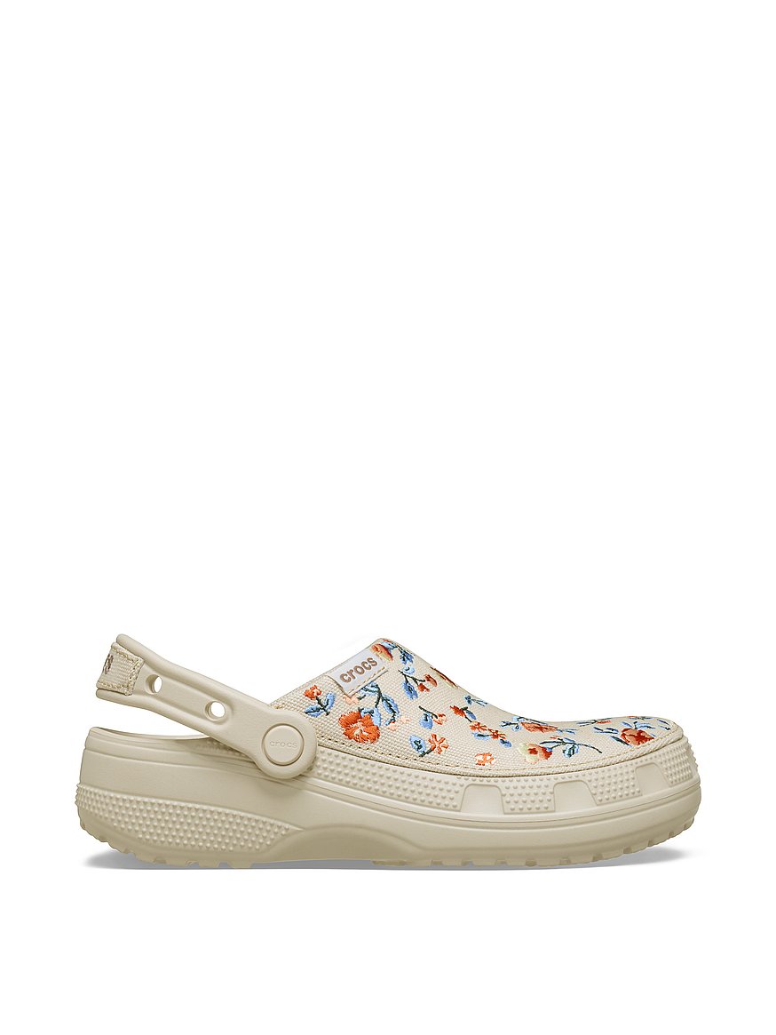 classic crafted floral clog classic crafted floral clog