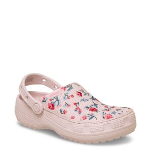 Home classic crafted floral clog