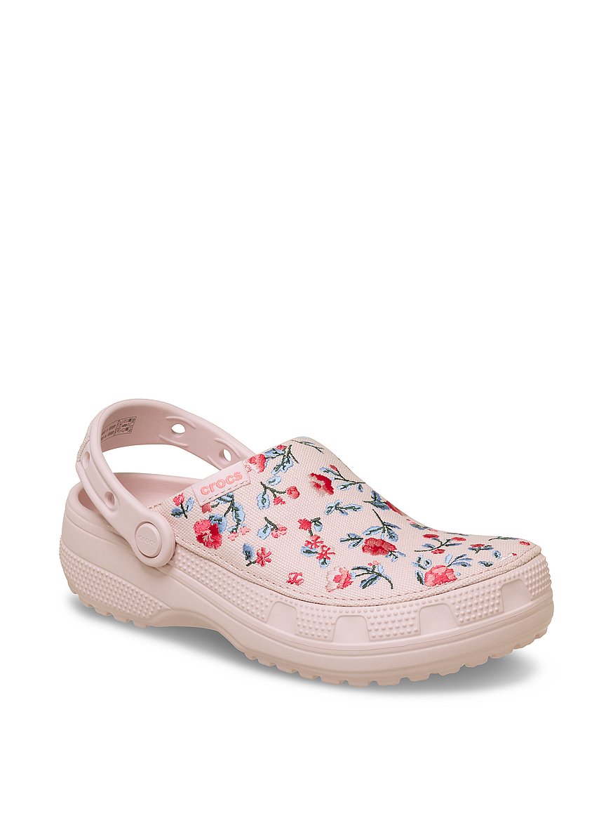 classic crafted floral clog classic crafted floral clog