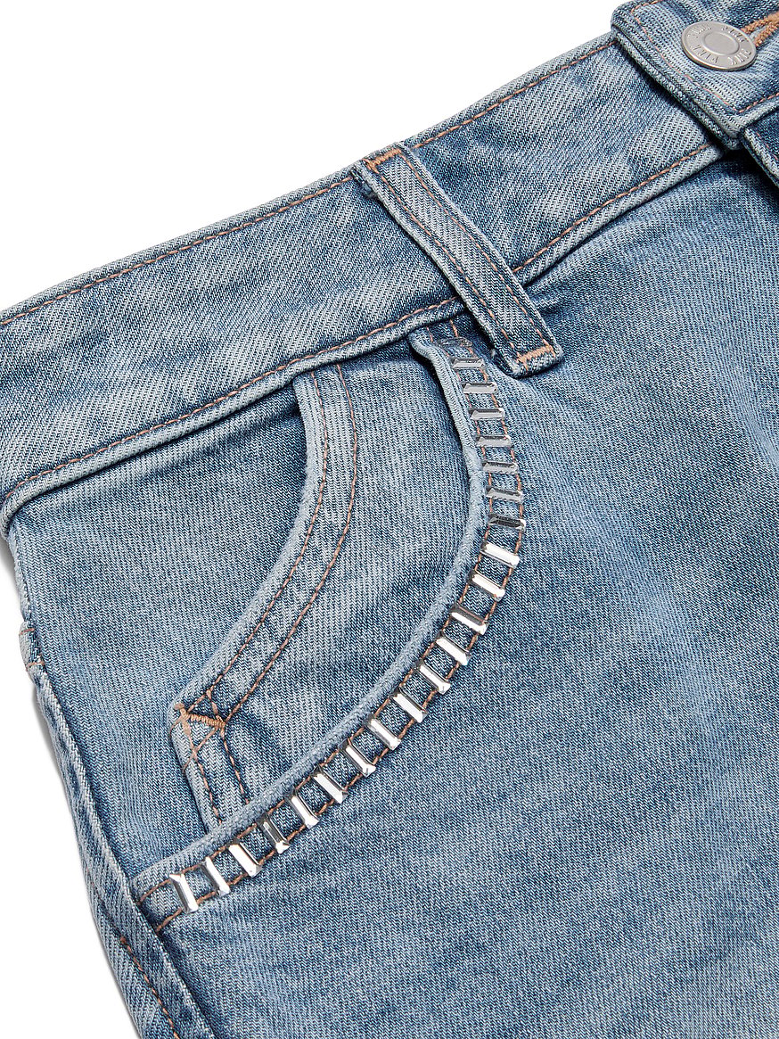 denim by pink high rise a line shortie denim by pink high rise a line shortie