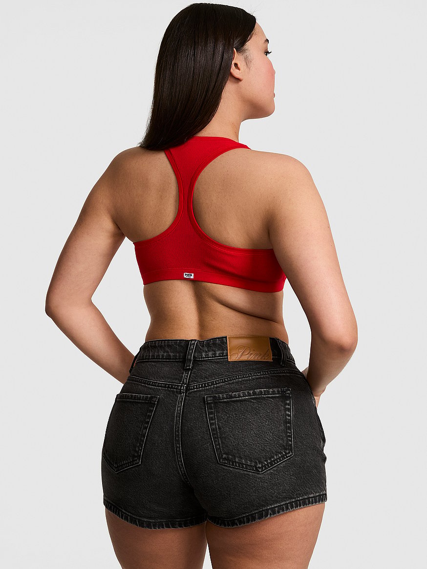 denim by pink high rise a line shortie denim by pink high rise a line shortie