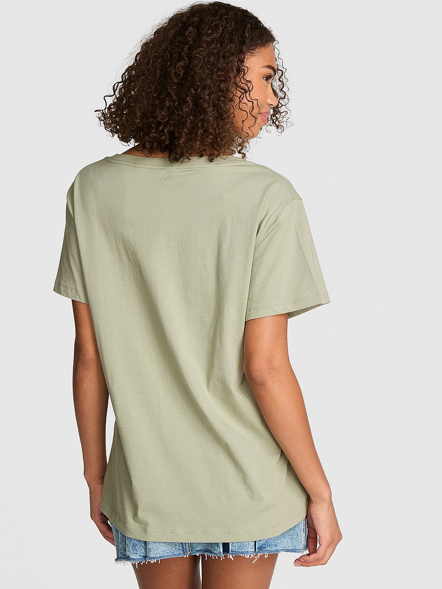 campus cotton™ v neck tee campus cotton™ v neck tee