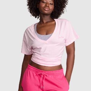 campus cotton™ v neck tee