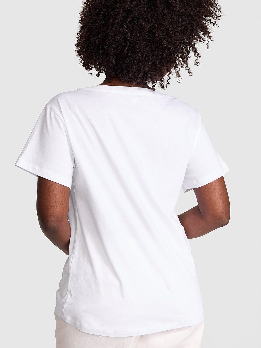 campus cotton™ v neck tee campus cotton™ v neck tee