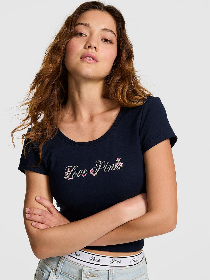all day cotton™ open back tee all day cotton™ open back tee