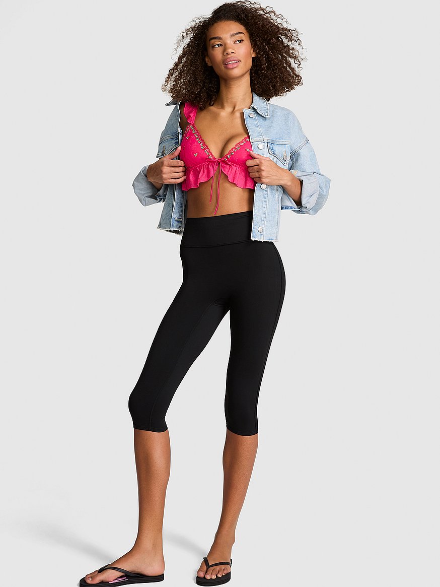 pink relay™ capri leggings pink relay™ capri leggings