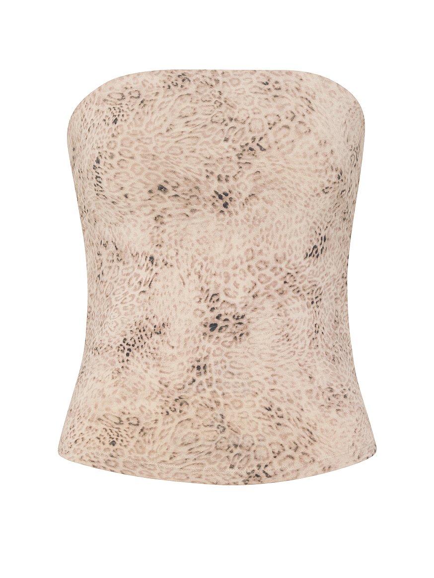 all day cotton™ side ruched tube top all day cotton™ side ruched tube top