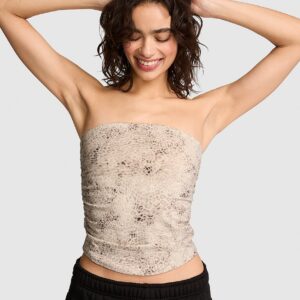 all day cotton™ side ruched tube top