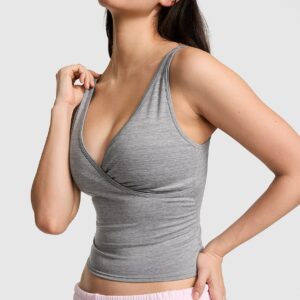 pink relay™ ruched wrap bra tank