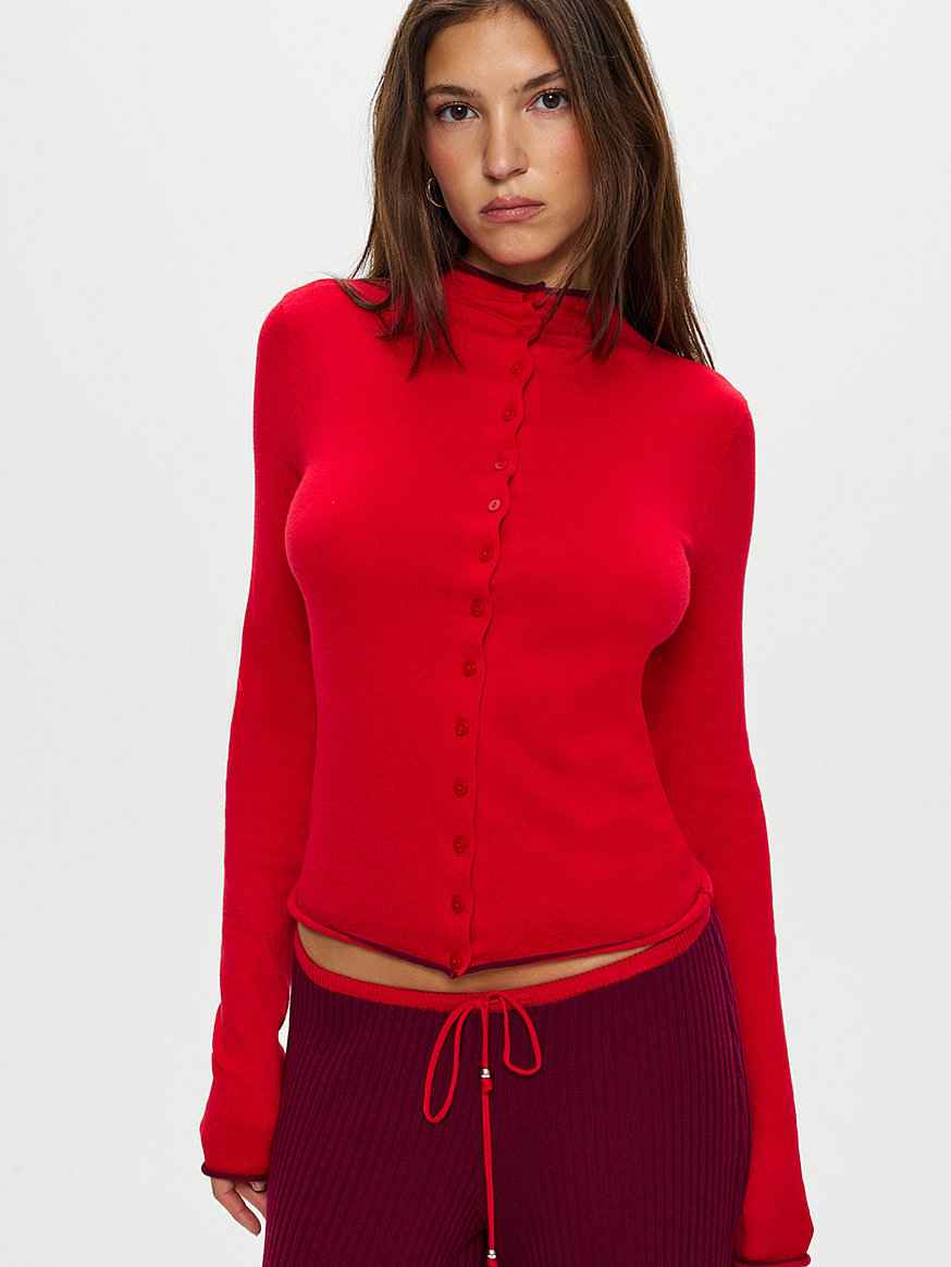 leo knit cardigan leo knit cardigan