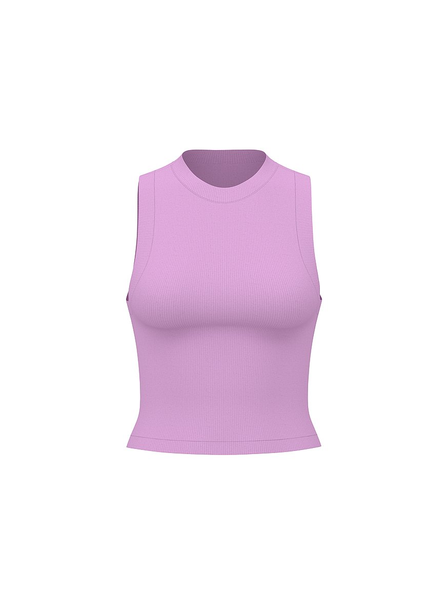 soft seamless high neck cropped tank soft seamless high neck cropped tank