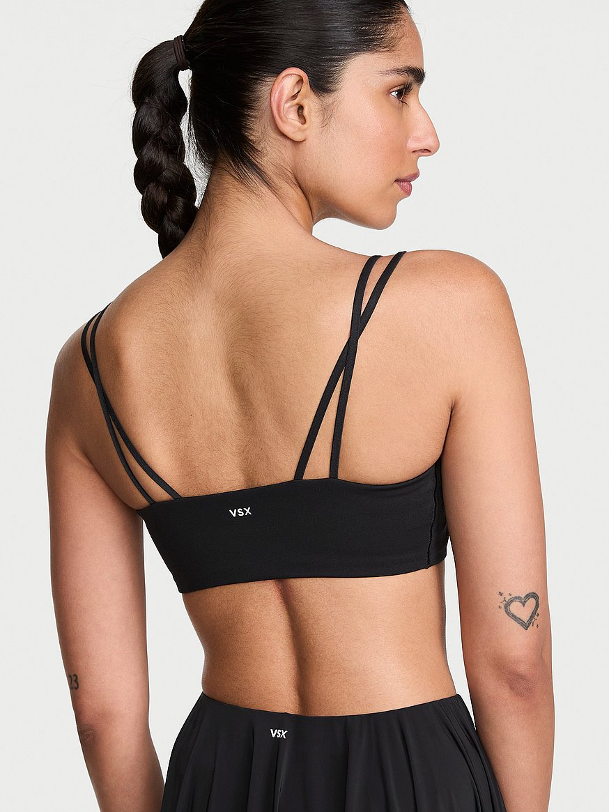 vsx elevate™ strappy square neck sports bra vsx elevate™ strappy square neck sports bra