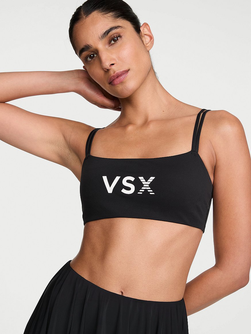 vsx elevate™ strappy square neck sports bra vsx elevate™ strappy square neck sports bra