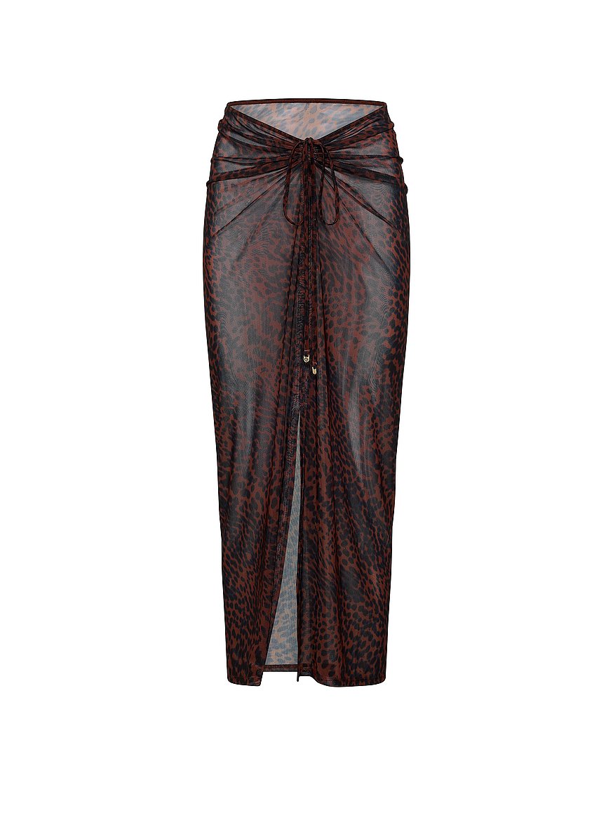beachwear mesh cinched maxi skirt beachwear mesh cinched maxi skirt