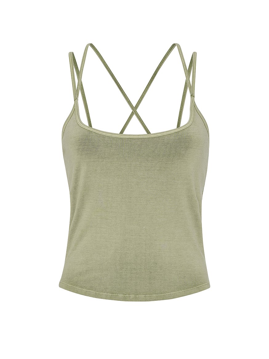 all day cotton™ strappy tank top all day cotton™ strappy tank top