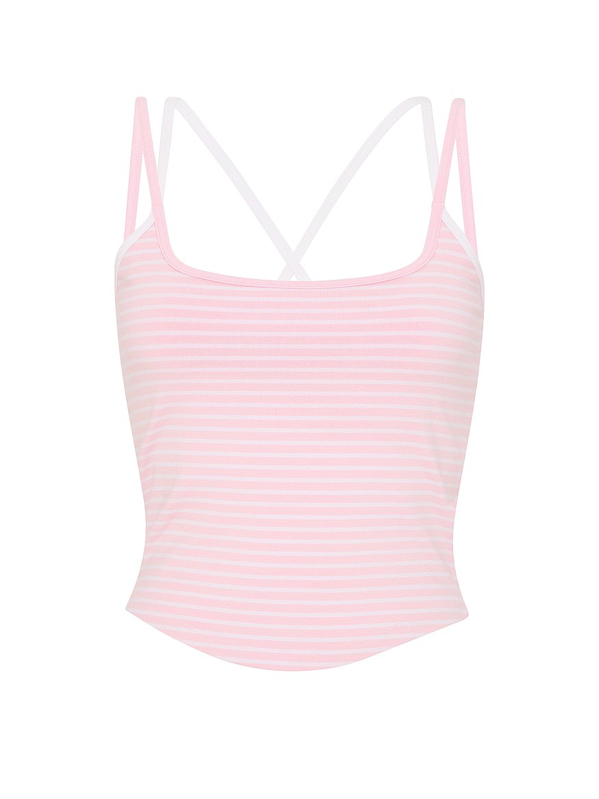 all day cotton™ strappy tank top all day cotton™ strappy tank top