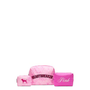 makeup bag trio