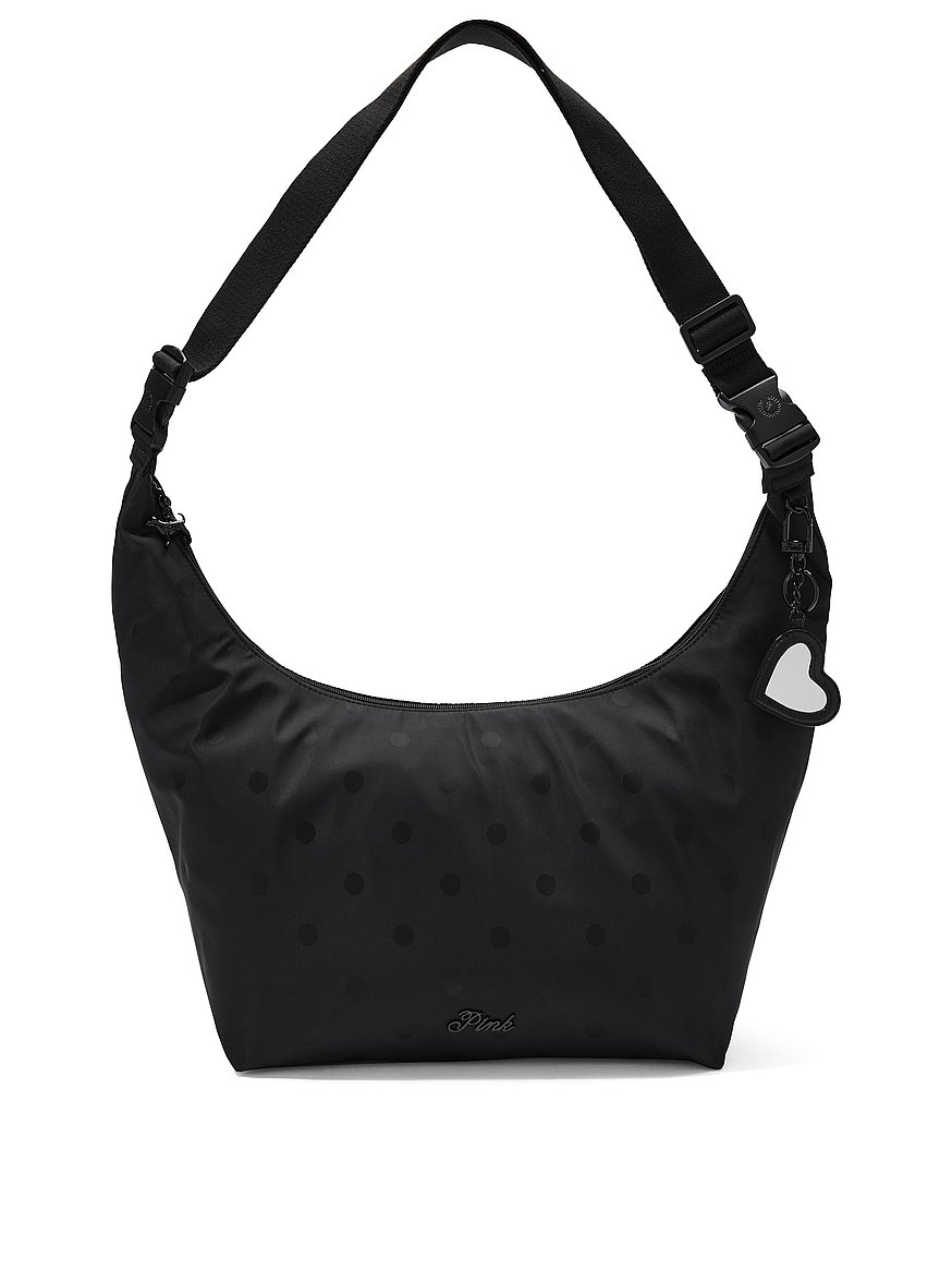 satin nylon hobo bag satin nylon hobo bag