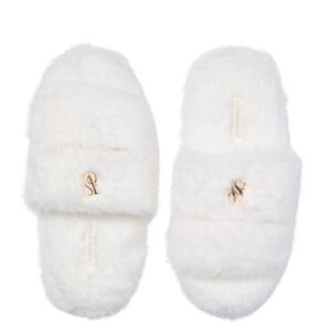Витрина luxe plush double strap slippers