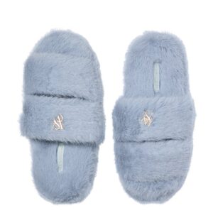 Витрина luxe plush double strap slippers