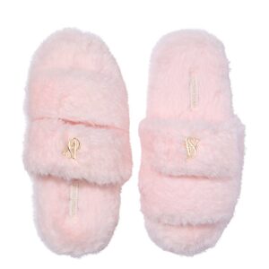 Витрина luxe plush double strap slippers