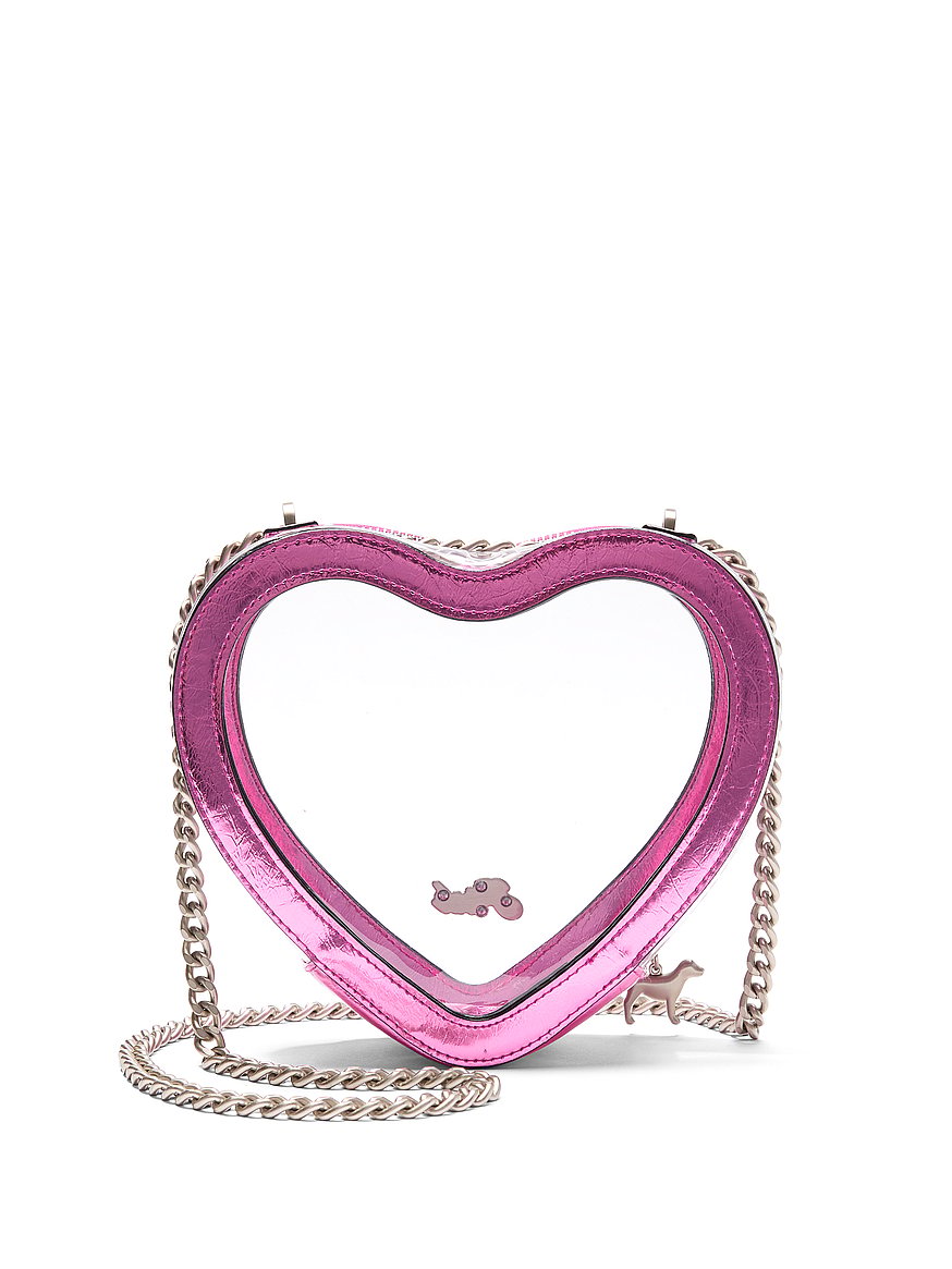 clear heart shoulder bag clear heart shoulder bag