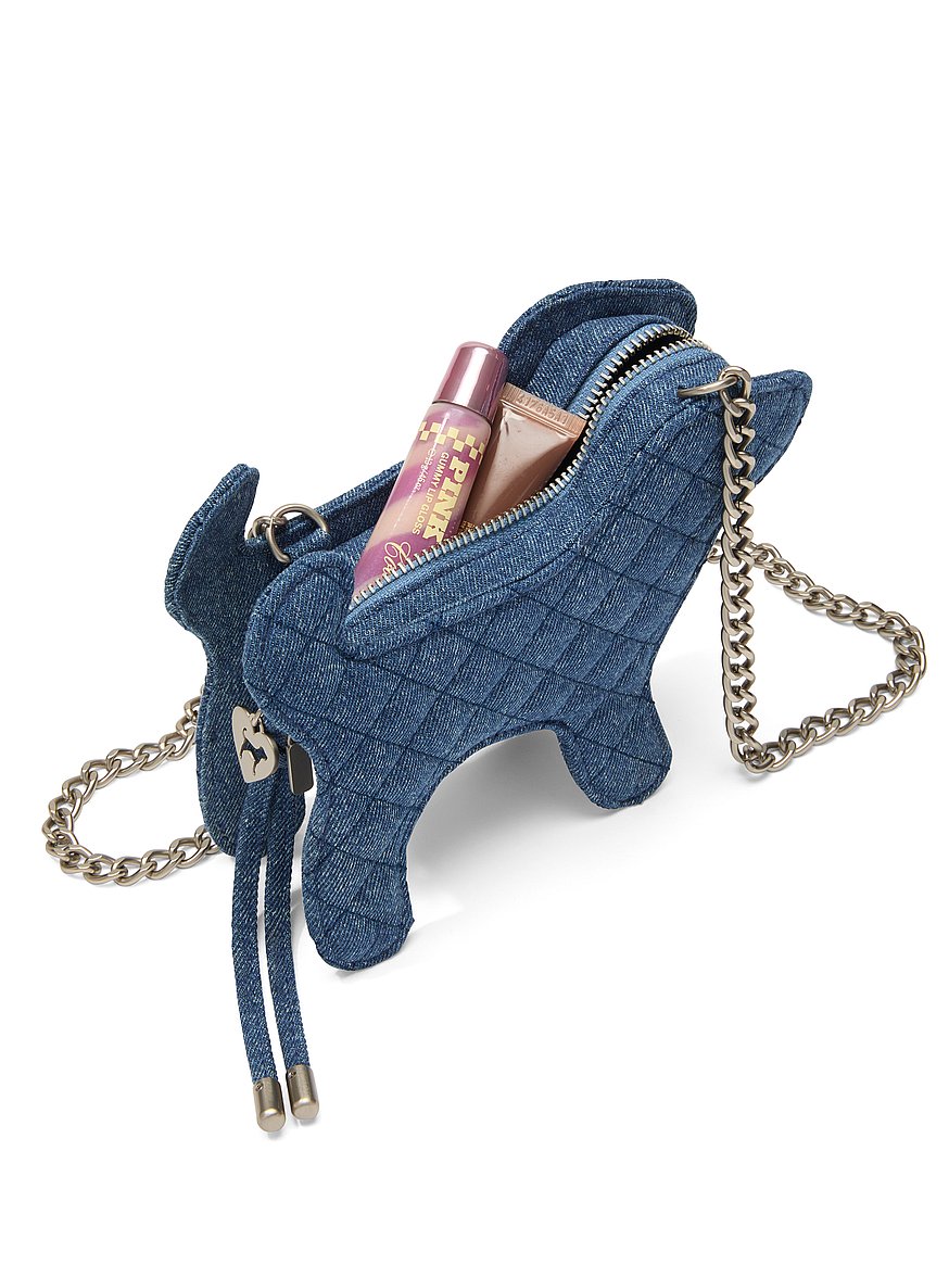 iconic pink dog shoulder bag iconic pink dog shoulder bag