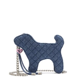 iconic pink dog shoulder bag