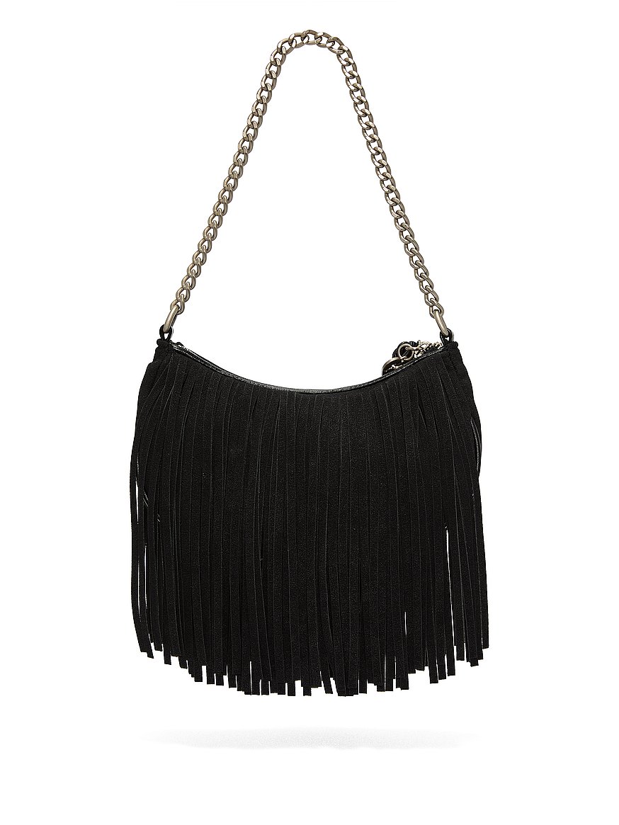 crescent fringe shoulder bag crescent fringe shoulder bag