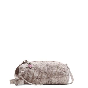 canvas rolled duﬄe shoulder bag