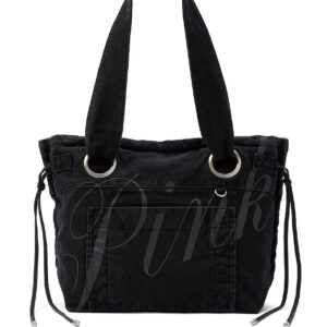 canvas flat bottom tote bag