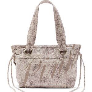 canvas flat bottom tote bag