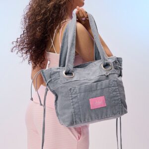 canvas flat bottom tote bag