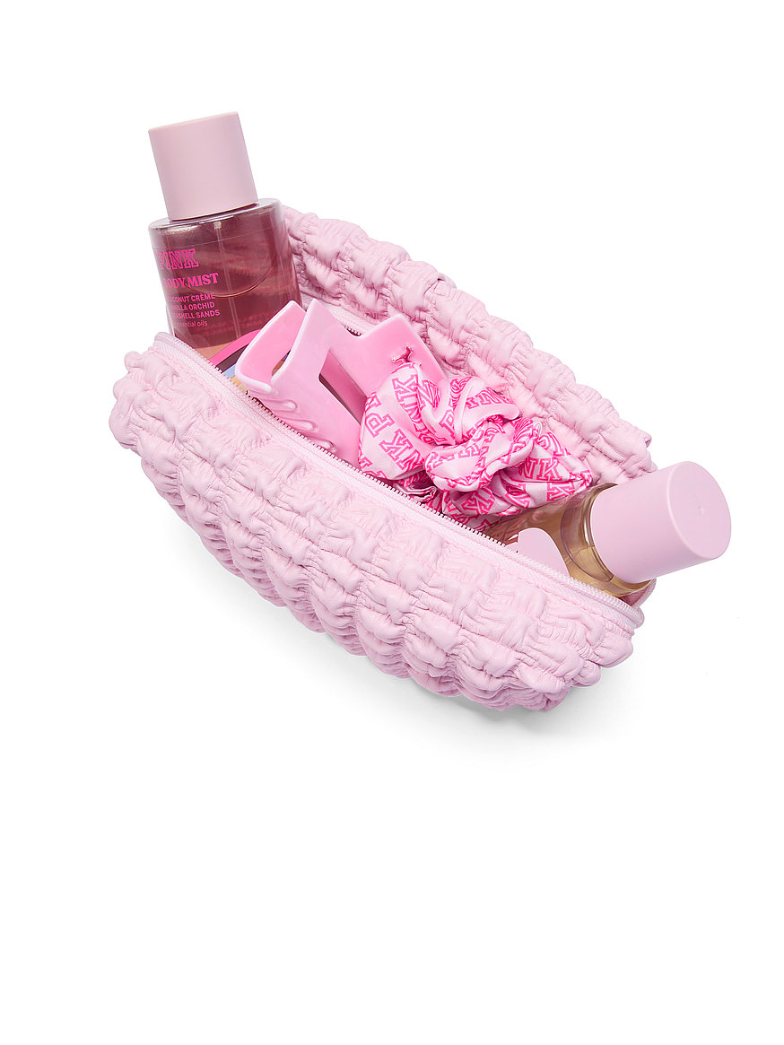 top zip makeup bag top zip makeup bag