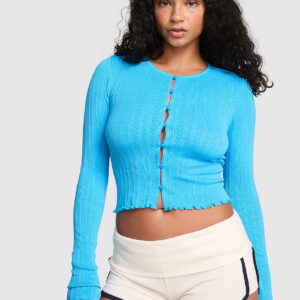 anywear cropped cardigan