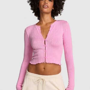 anywear cropped cardigan