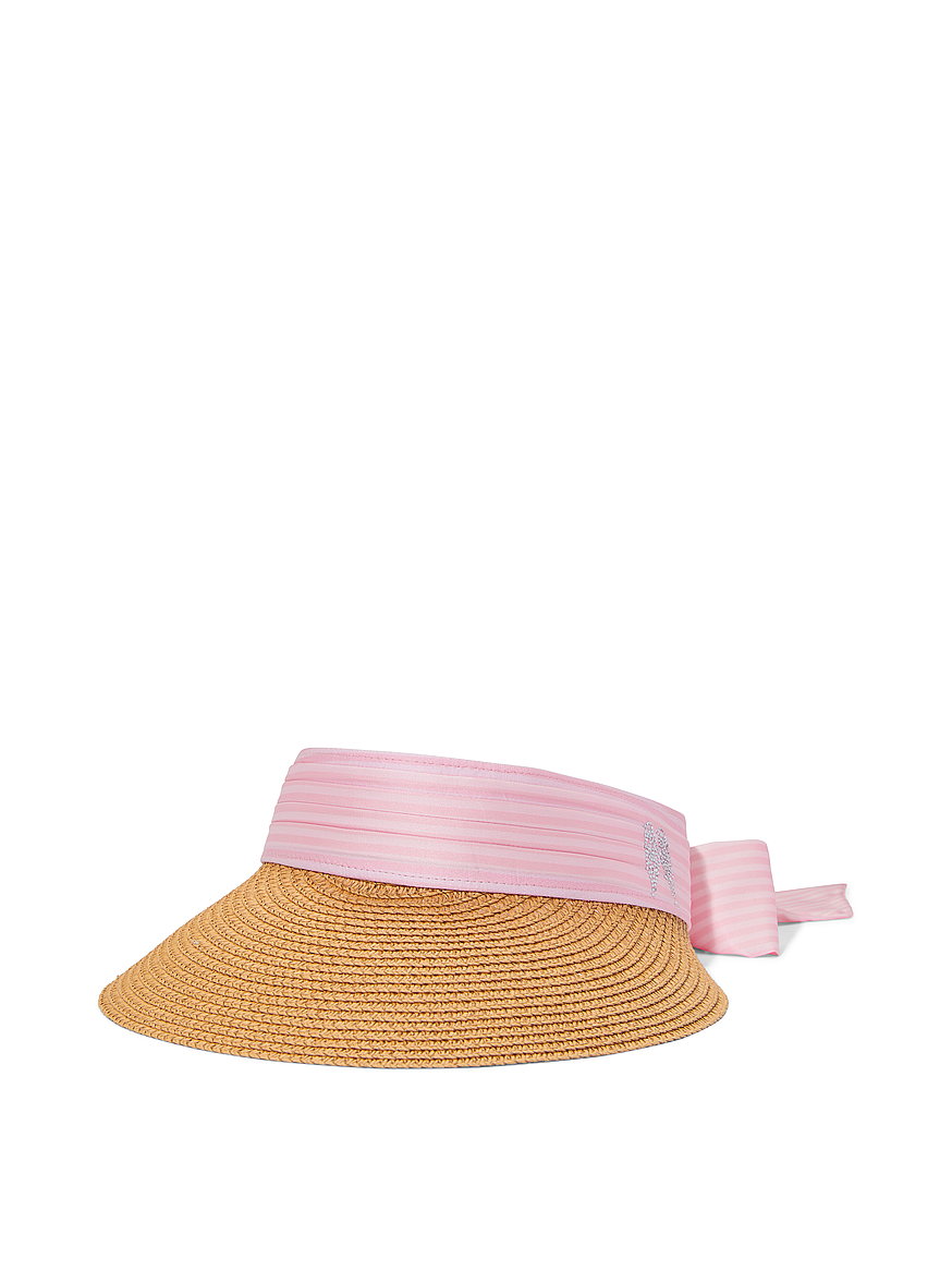straw scarf sun visor straw scarf sun visor