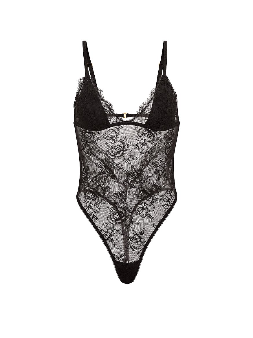 rose lace triangle bodysuit rose lace triangle bodysuit
