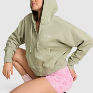 Home campus fleece™ shrunken full zip hoodie