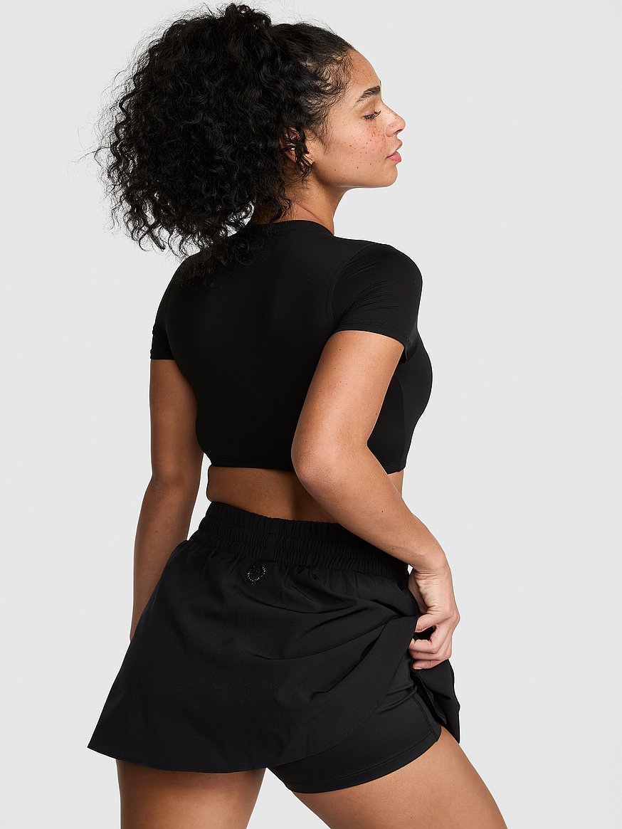 tech woven asymmetrical skort tech woven asymmetrical skort