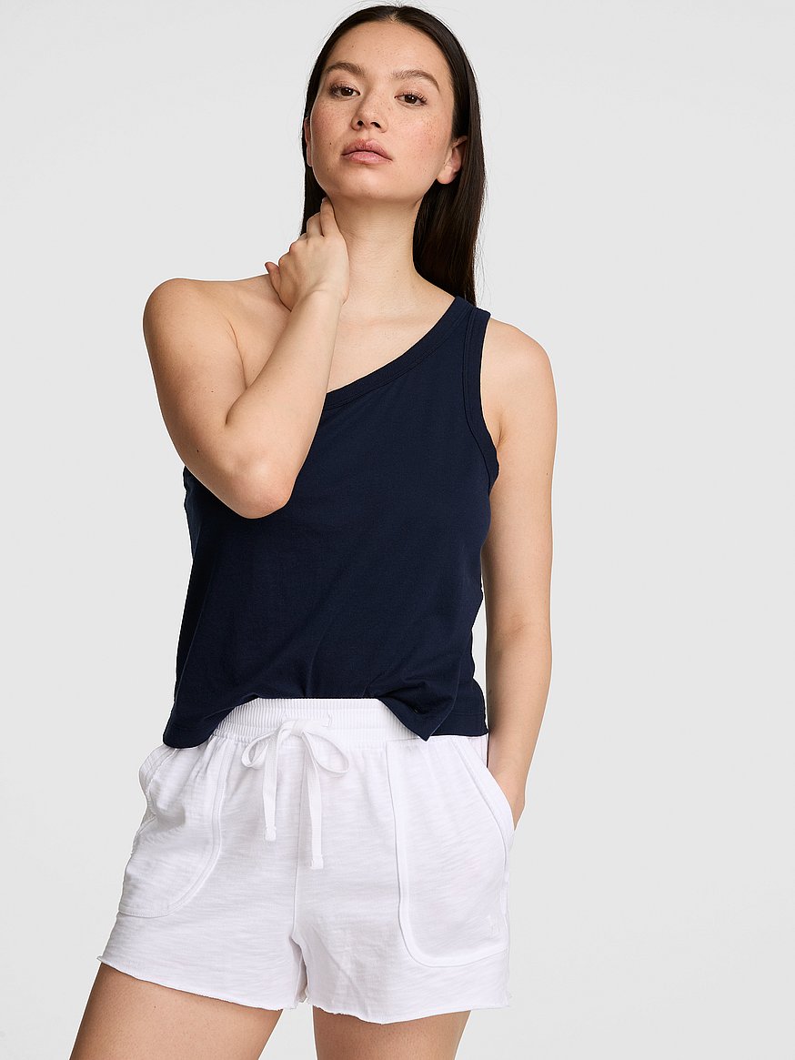 dream jersey one shoulder tank top dream jersey one shoulder tank top