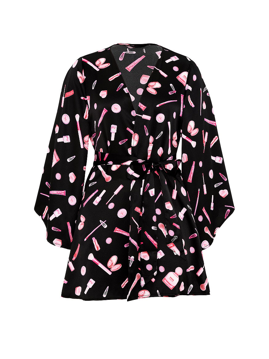 grwpink™ satin robe grwpink™ satin robe